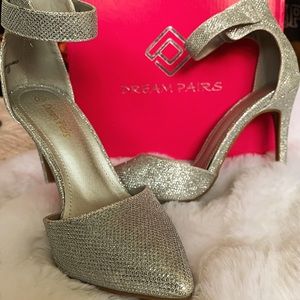 Silver Sparkly Heels